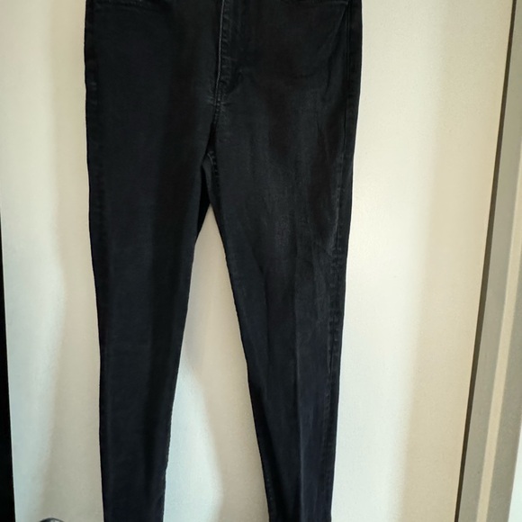 Nobody's Child Black Skinny Denim Jeans - Size 10 - Picture 2 of 6